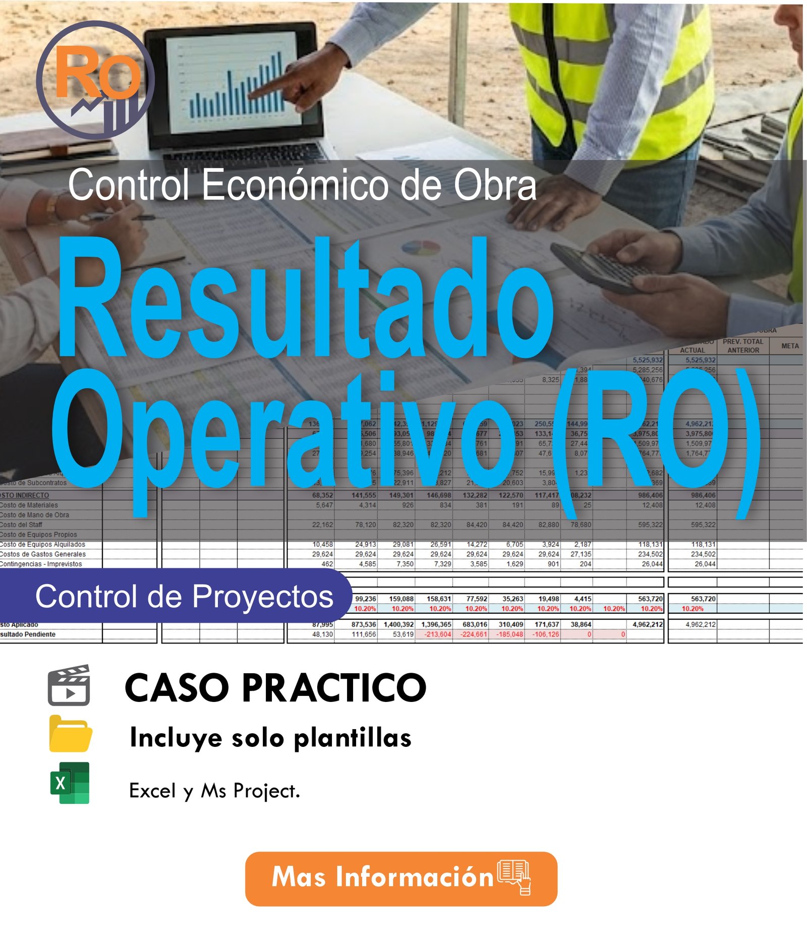 Plantilla del Resultado Operativo (RO)_Control Economico de Obra